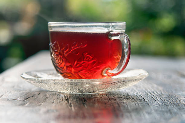istock cup of tea on the table, 1184438189