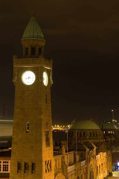istock Landungsbruecken at Night 118444289