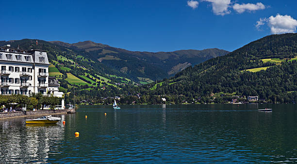 istock Panoramic view of Zeller See lake, Austria 118444631