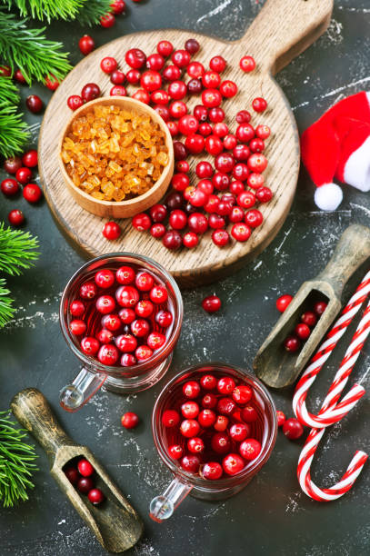 istock cranberry drink and berries 1184450908