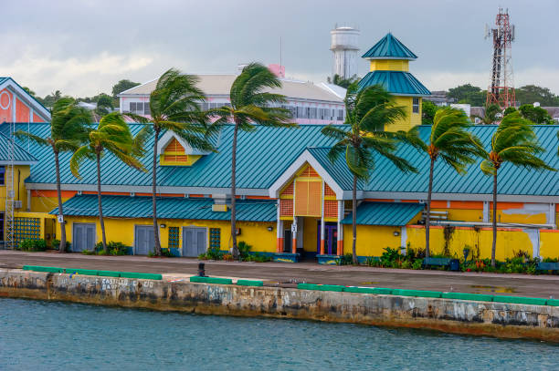 istock Colorful Terminal Building at Prince George Wharf 1184452118