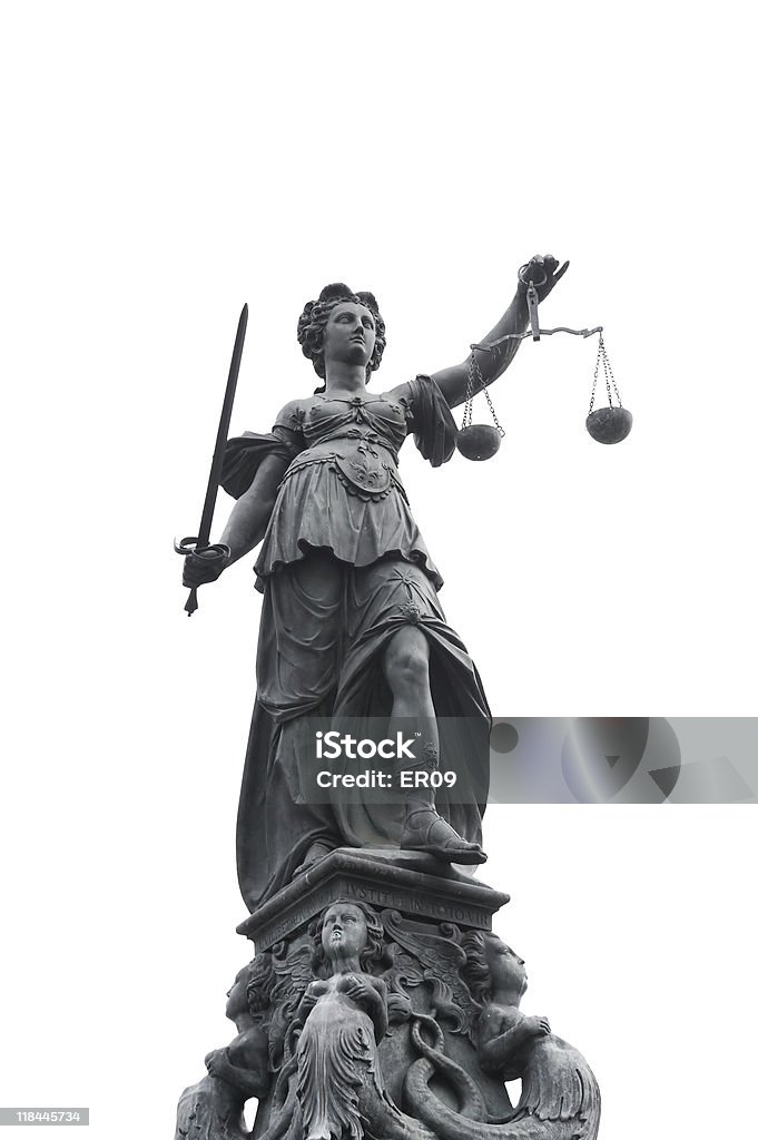 justice statue with sword and scale  Lady Justice Stock Photo