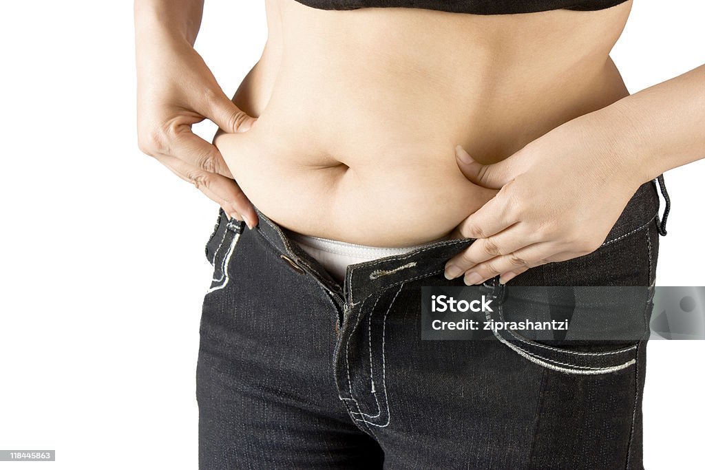 測定身体の脂肪 - きついのロイヤリティフリーストックフォト