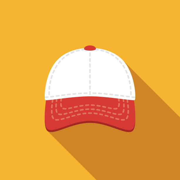 ikona czapki z daszkiem - baseball cap cap vector symbol stock illustrations
