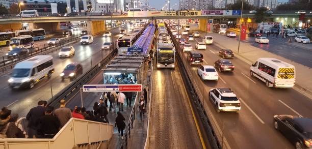 istock Metrobus line istanbul 1184461322