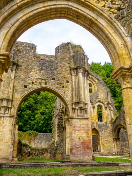 istock Orval Abbey Ruins in Villers-devant-Orval, Belgium 1184463034