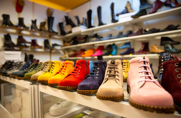 istock Colorful boots shoes 1184467372