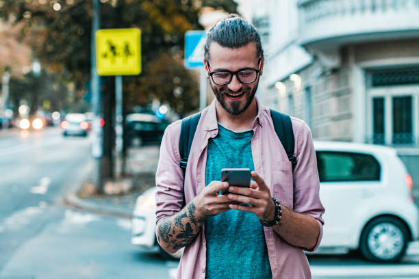 istock Portrait of a guy waiting for a cab 1184467408