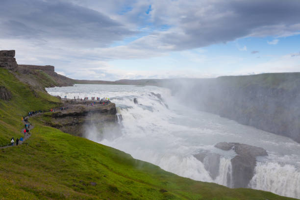 istock Gullfoss falls in summer season view, Iceland 1184468829