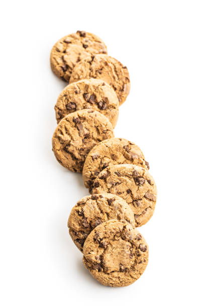 istock Sweet chocolate cookies. 1184481822