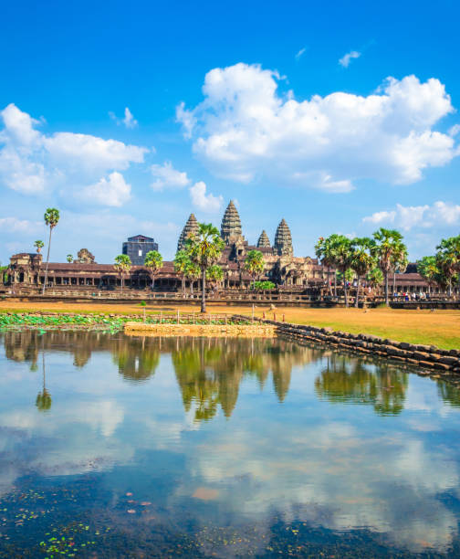 istock Ancient temple complex Angkor Wat, Siem Reap, Cambodia. 1184490020