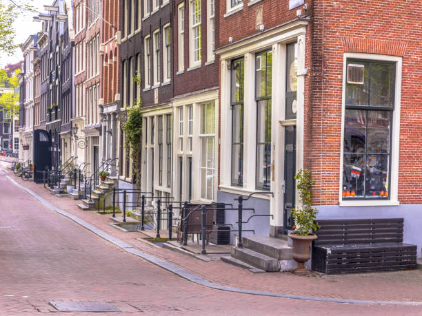 istock Amsterdam city centre street scene 1184493566