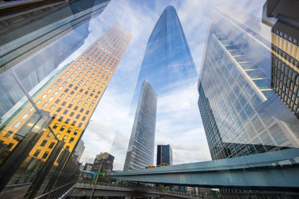 istock High raised building in urban city 1184496802