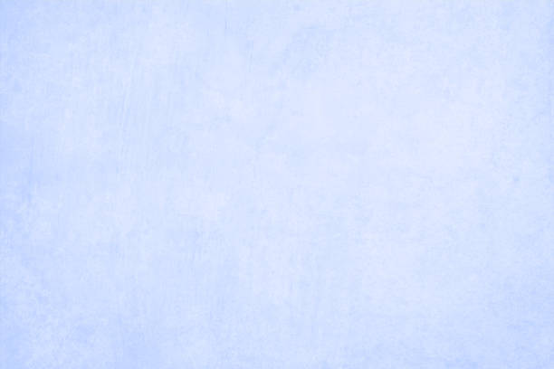 수평 벡터 빈 창백한 또는 밝은 파란색 지저분한 오래된 벽 질감 배경의 그림 - stucco blue wall backgrounds stock illustrations