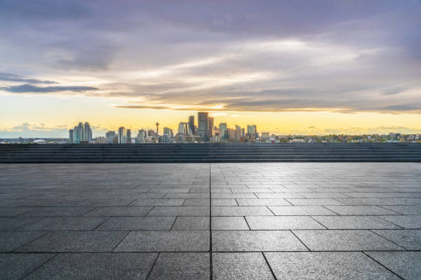 istock The rooftop parking lot 1184508408