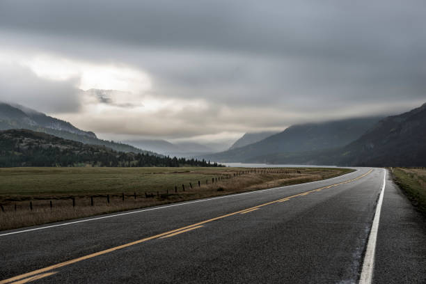 istock Winding road by Waterton Lake 1184509284