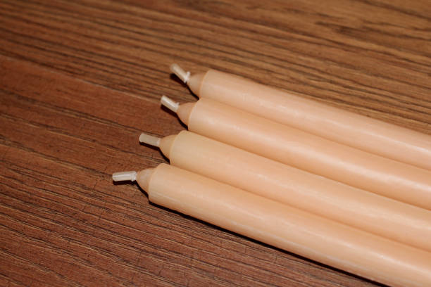 istock four stearin household candles spare set for lighting 1184512303