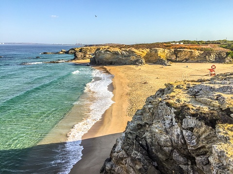 Praia Grande de Porto Covo en Portugal photo