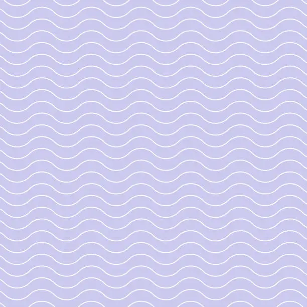 Vector illustration of square art line white color wave on purple soft light wallpaper modern, soft purple  texture art line paper concept for shaping banner advertising, cover book, poster, brochure leaflet background