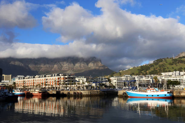 istock Cape Town Warf with Table Mountain in Distance 1184525921