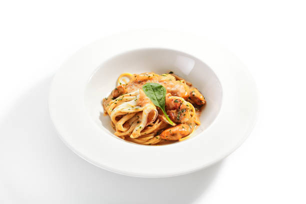 istock Exquisite Serving Crispy Argentine Shrimp and Squid 1184530004