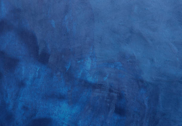istock Beautiful Abstract Grunge Decorative Navy Blue Dark Stucco Wall Background 1184545489