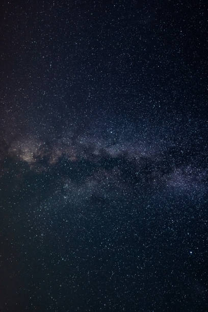 istock Milky Way in the night sky background 1184554419