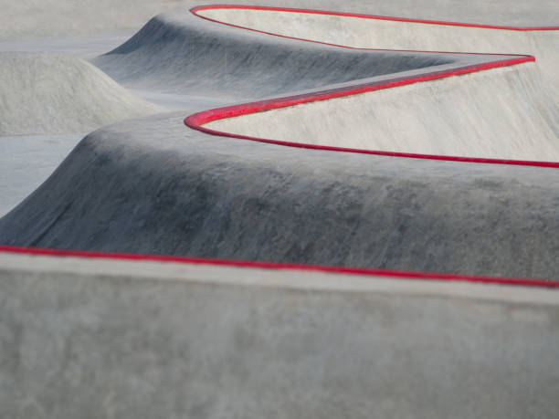 istock Closeup of skatepark 1184555523