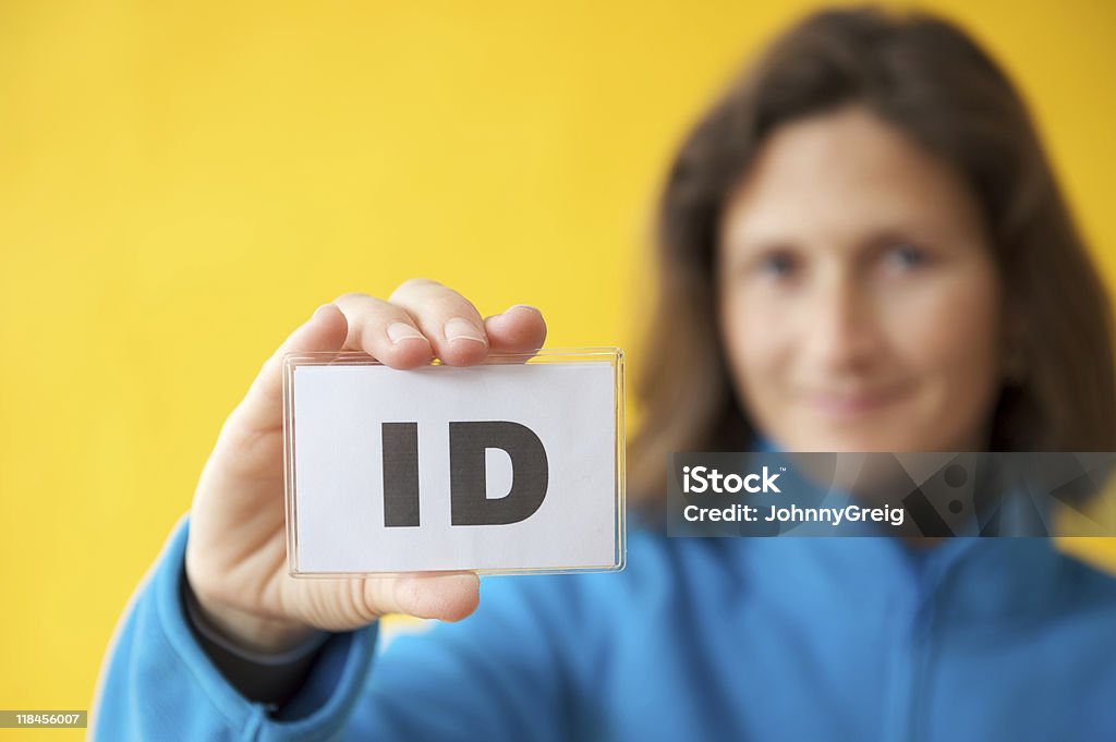 Tarjeta de identificación - Foto de stock de Carnet de identidad libre de derechos