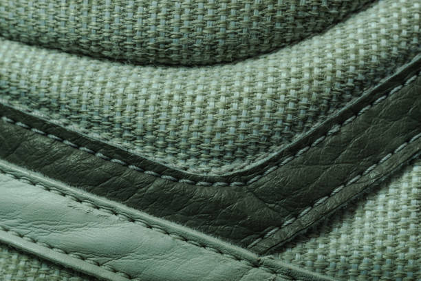 istock Close up beautiful textile cloth background texture. Macro photography background material view. 1184560237