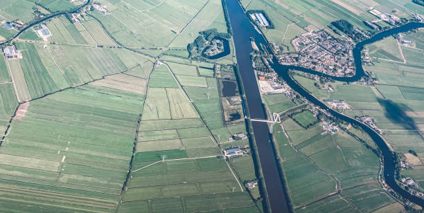 istock High Angle View Of Agricultural Field 1184569312