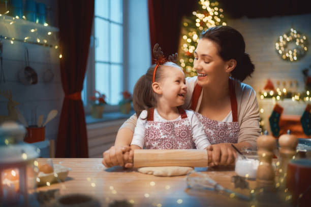 istock Cooking Christmas cookies 1184569741