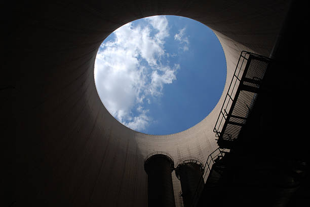 istock inside of a thermal power plant chimney 118457221