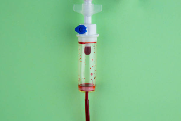 istock blood bag and blood donation 1184575496