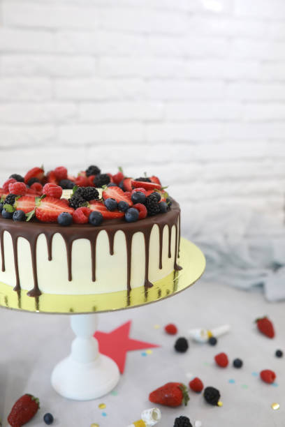 istock Confectionery flavored cakes for a holiday 1184577069