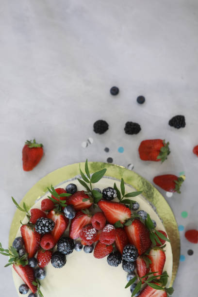 istock Confectionery flavored cakes for a holiday 1184579577
