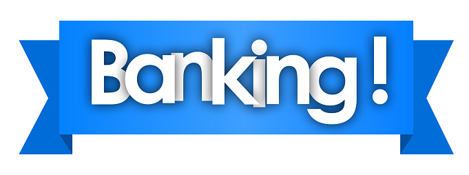 Bank Ribbin Banking Stock Illustration - Download Image Now - Award, Award Ribbon ...