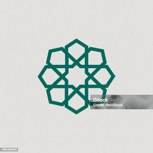 Flower Of Life With David Star Inside Sacred Geometry Logo Design Stock Vector Illustration Isolated On White Background Stock Illustration - Download Image Now