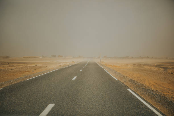 istock Crossing Africa by car. 1184590295