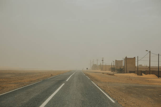 istock Crossing Africa by car. 1184590298