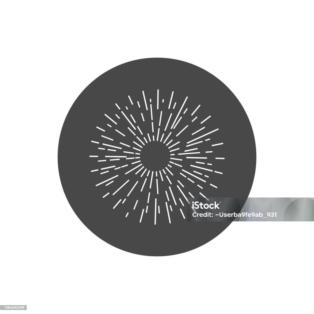 Csun Rays Drawing Sun Rays Hand Drawn Linear Drawing Stock Illustration - Download Image ...