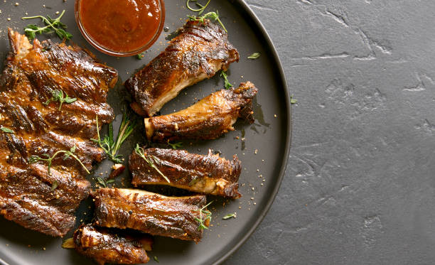 istock Grilled spare ribs 1184592523