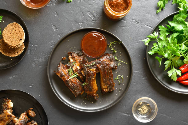 istock Grilled spare ribs 1184592593