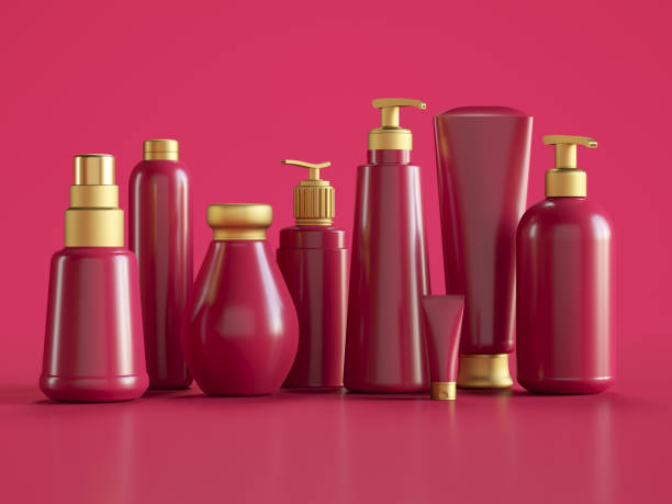 istock Bottle for cosmetic mockup 1184594044