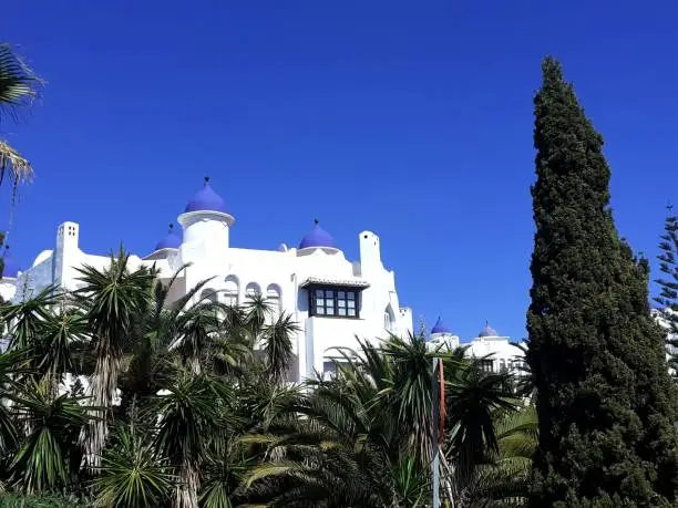 Photo of Moorish buildings