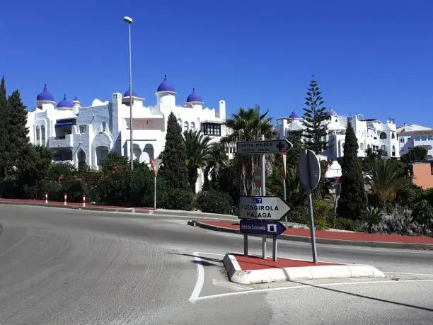 Photo of Moorish buildings