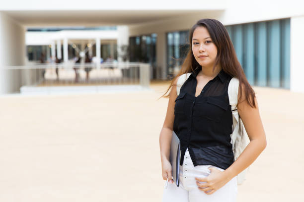 istock Confident female colleague student 1184597626