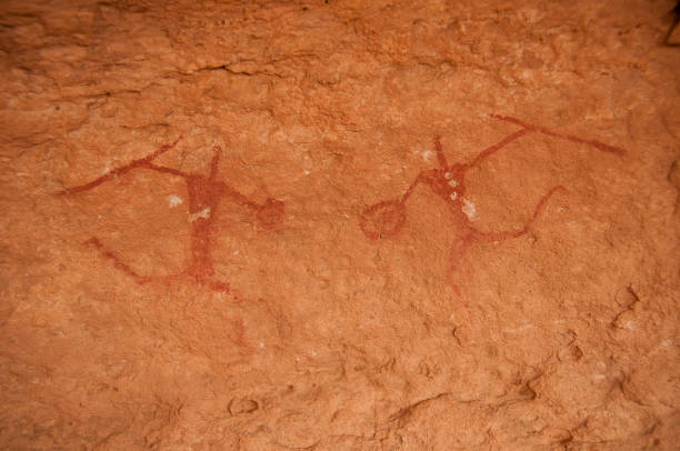 Cave paintings from South Africa
