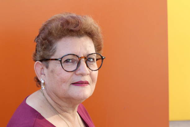 istock Ethnic grandmother looking at camera 1184602009