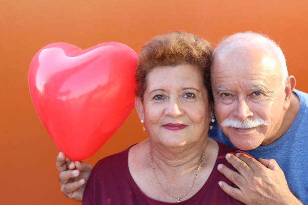 istock Senior couple dating with hope 1184602050